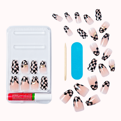 Nail Drip Glue-On Fake Nails