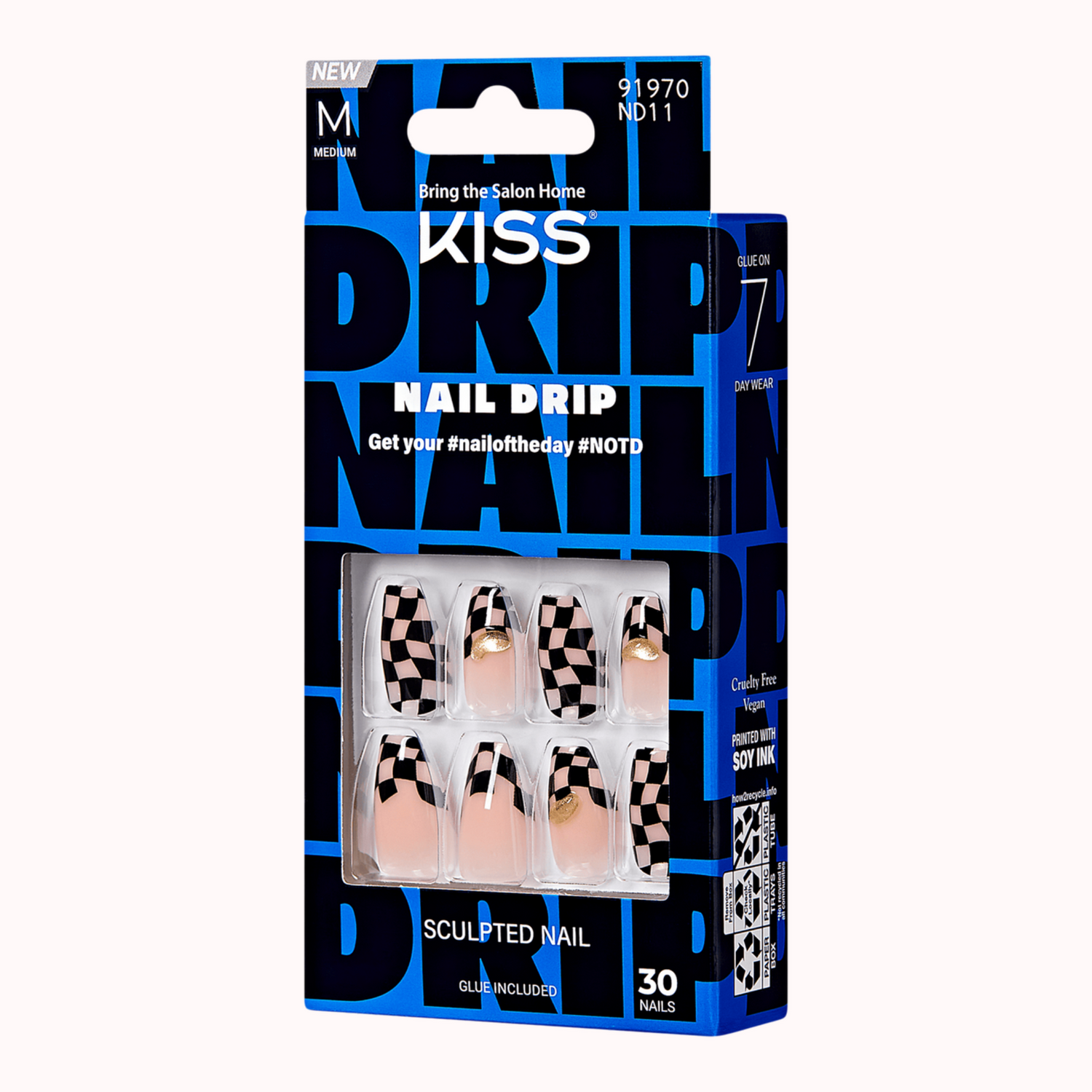 Nail Drip Glue-On Fake Nails