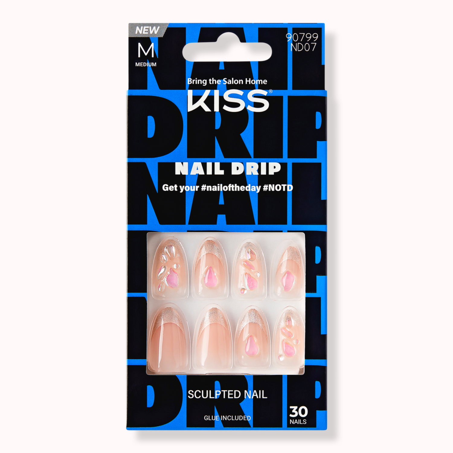 Nail Drip Glue-On Fake Nails