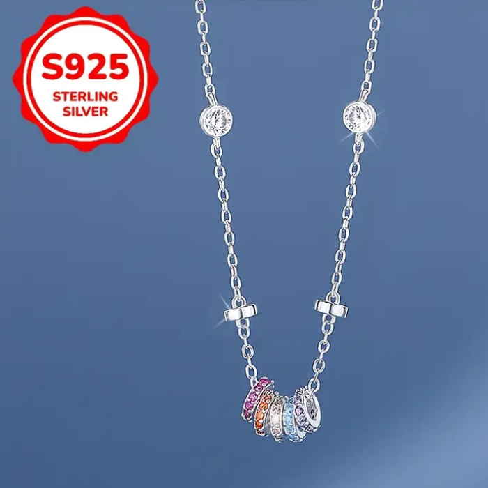 Collar Elegance De Plata Pura 925