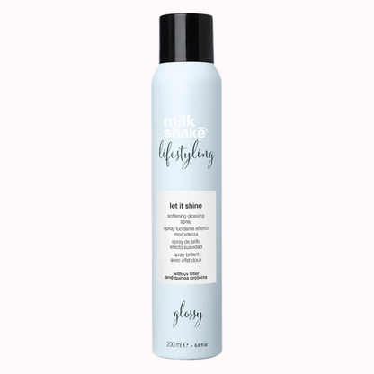 Milk Shake Lifestyling Let It Shine - Spray Suavizante De Cabello Con Proteína De Quinoa, Efecto Brillo - Uv Protection