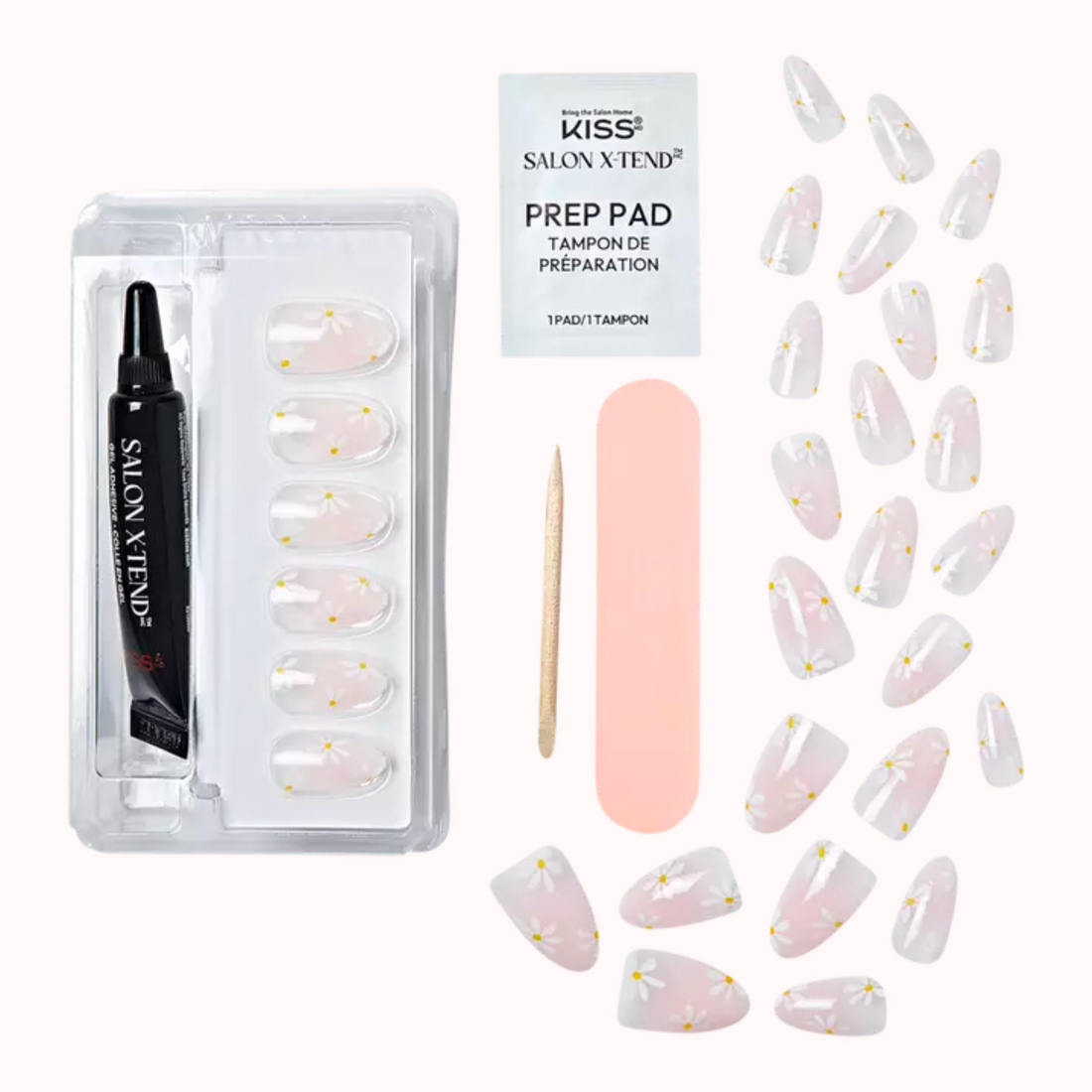 Salon X-tend LED Soft Gel System Design Nails