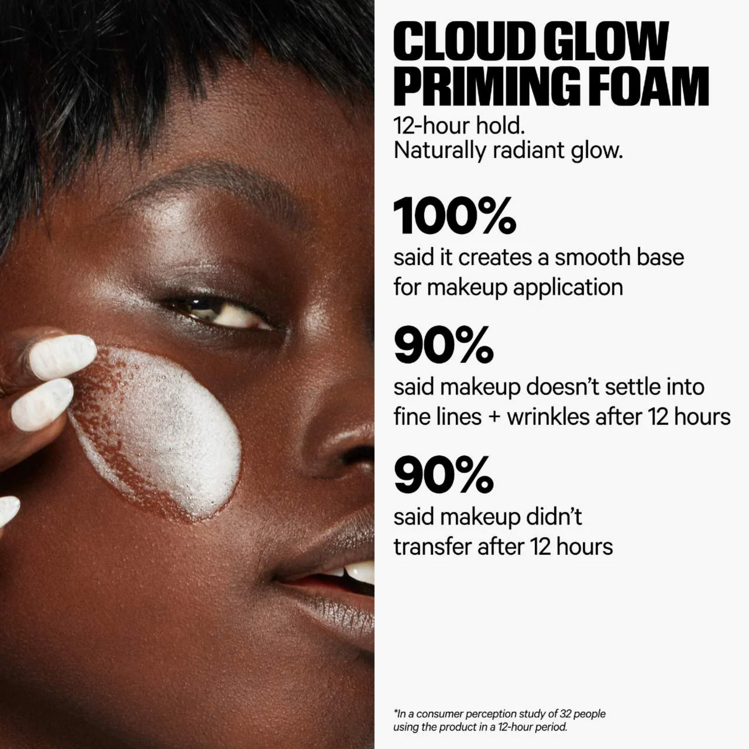 Cloud Glow Priming Foam With Brightening Turmeric