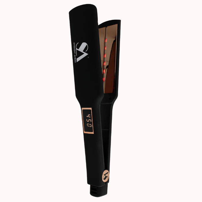 Plancha Nova 2” Con Tecnología Infrarroja – Ideal para alisar, ondular o dar volumen