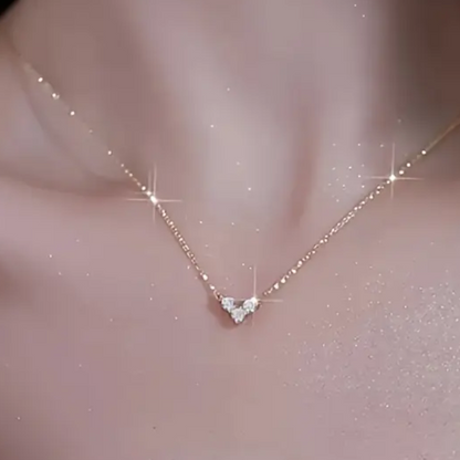 Collar Triana De Plata 925 Con 3 Circones