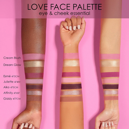 Love Face Eyeshadow &amp; Cheek Essential Palette