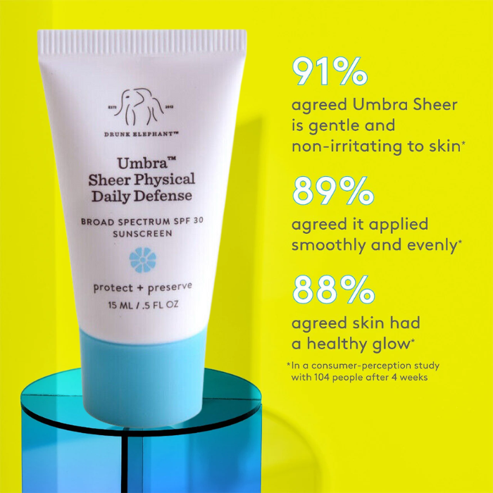 Mini  Umbra Sheer™ Physical Daily Defense Face Sunscreen SPF 30