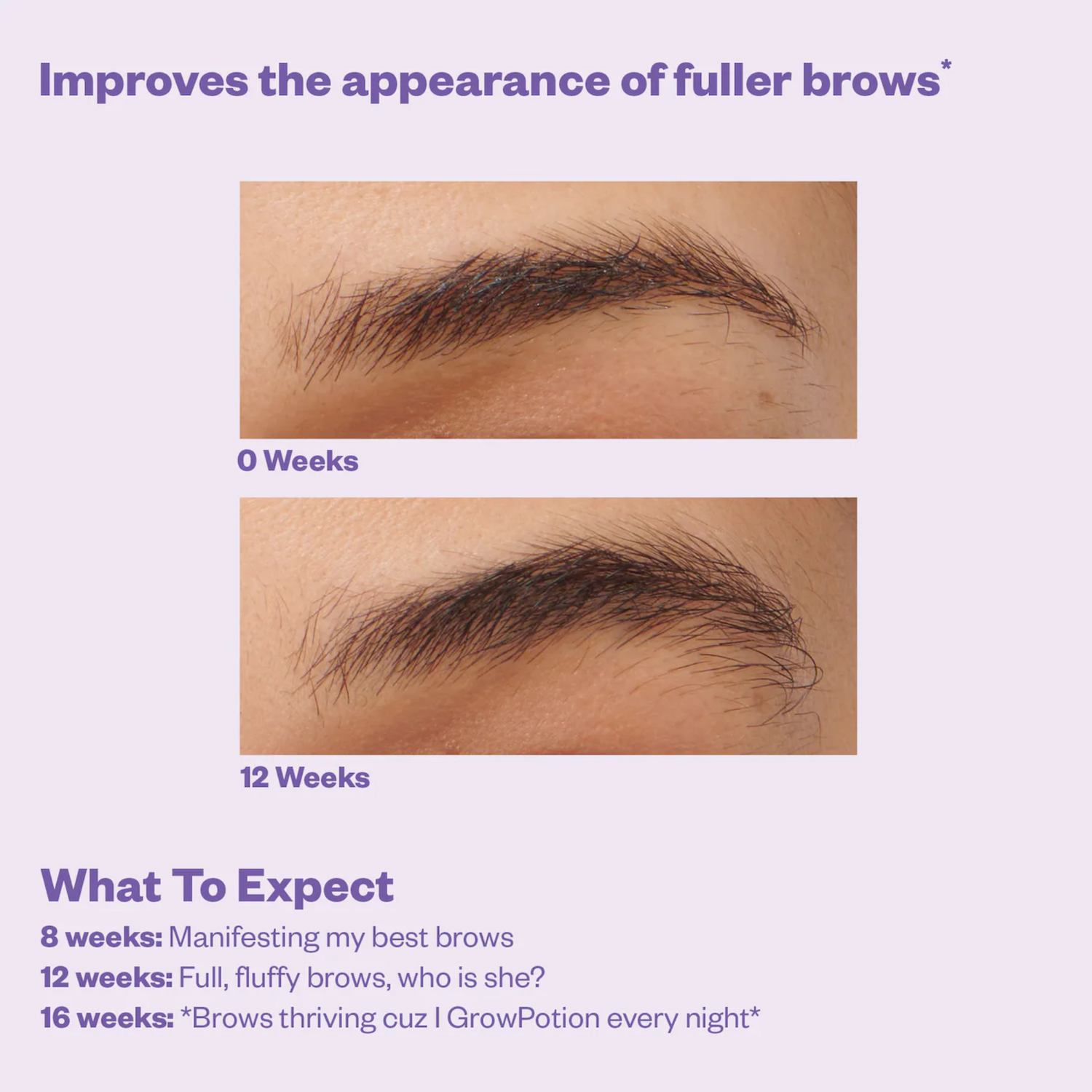 Growpotion Fluffy Brow + Lash Boosting Serum