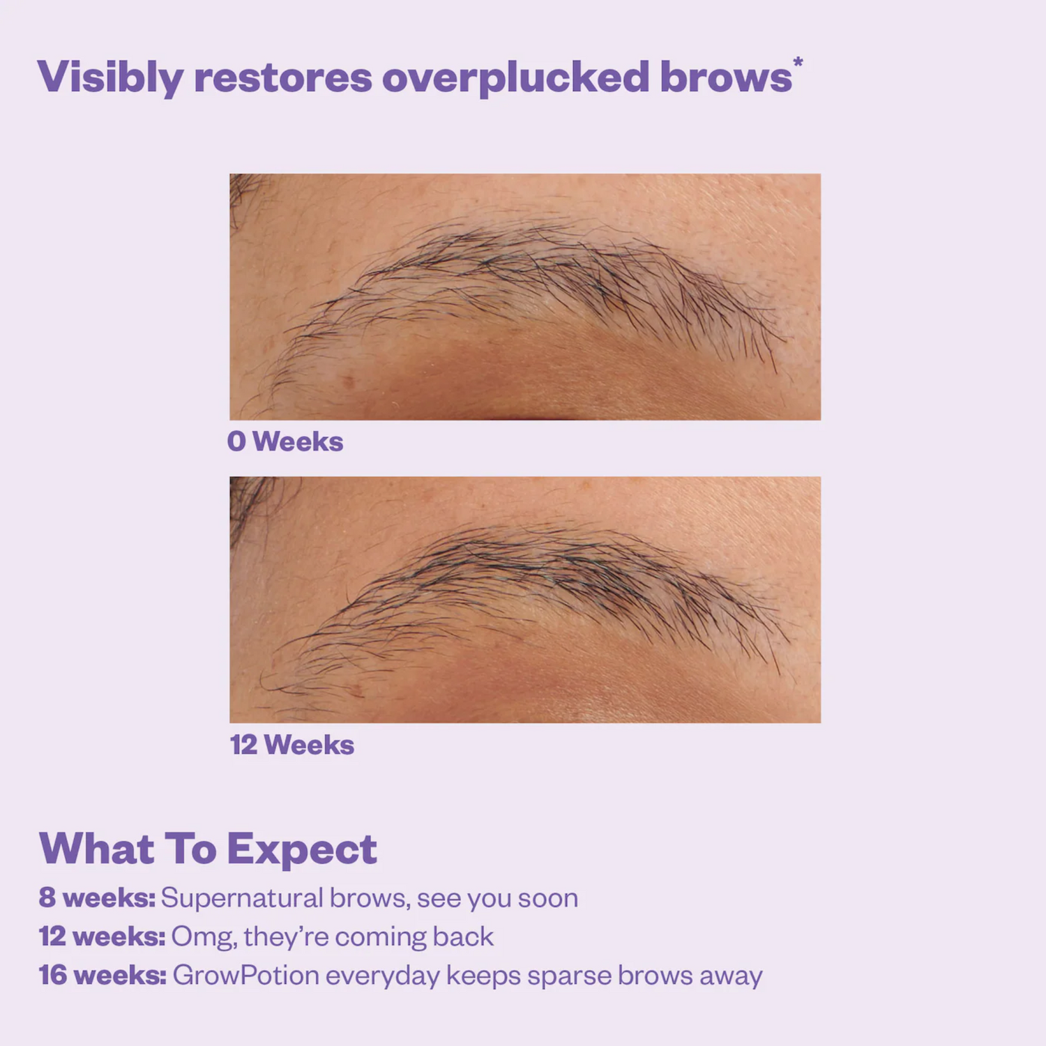 Growpotion Fluffy Brow + Lash Boosting Serum