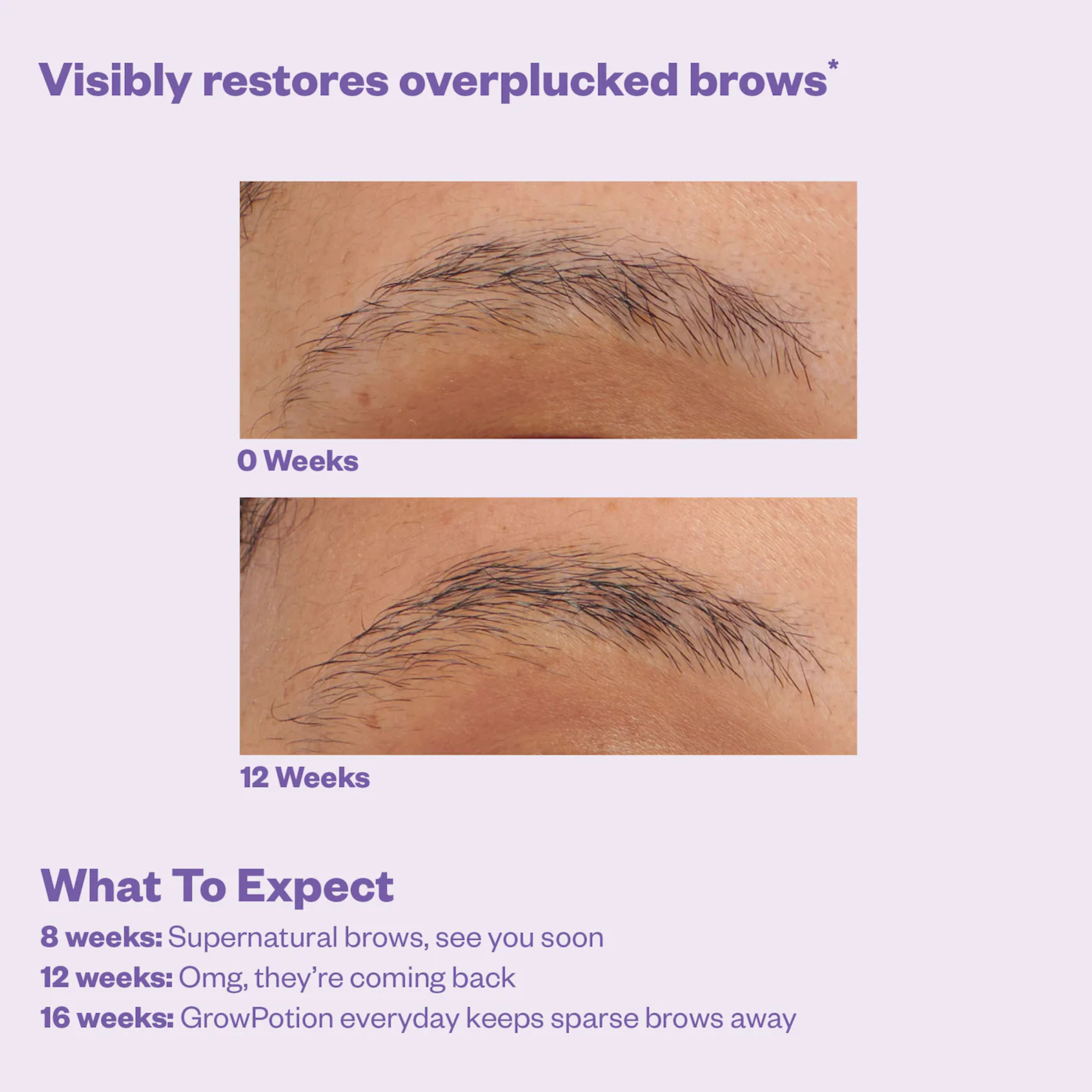 Growpotion Fluffy Brow + Lash Boosting Serum