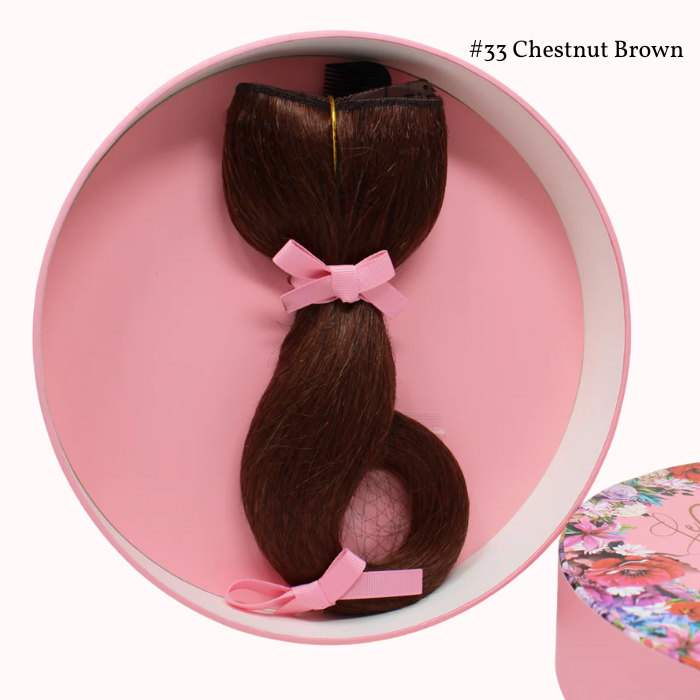 Extensiones De Cabello Natural Remy Halo 14&quot;-16&quot; (35.56 Cm - 40.64 Cm)