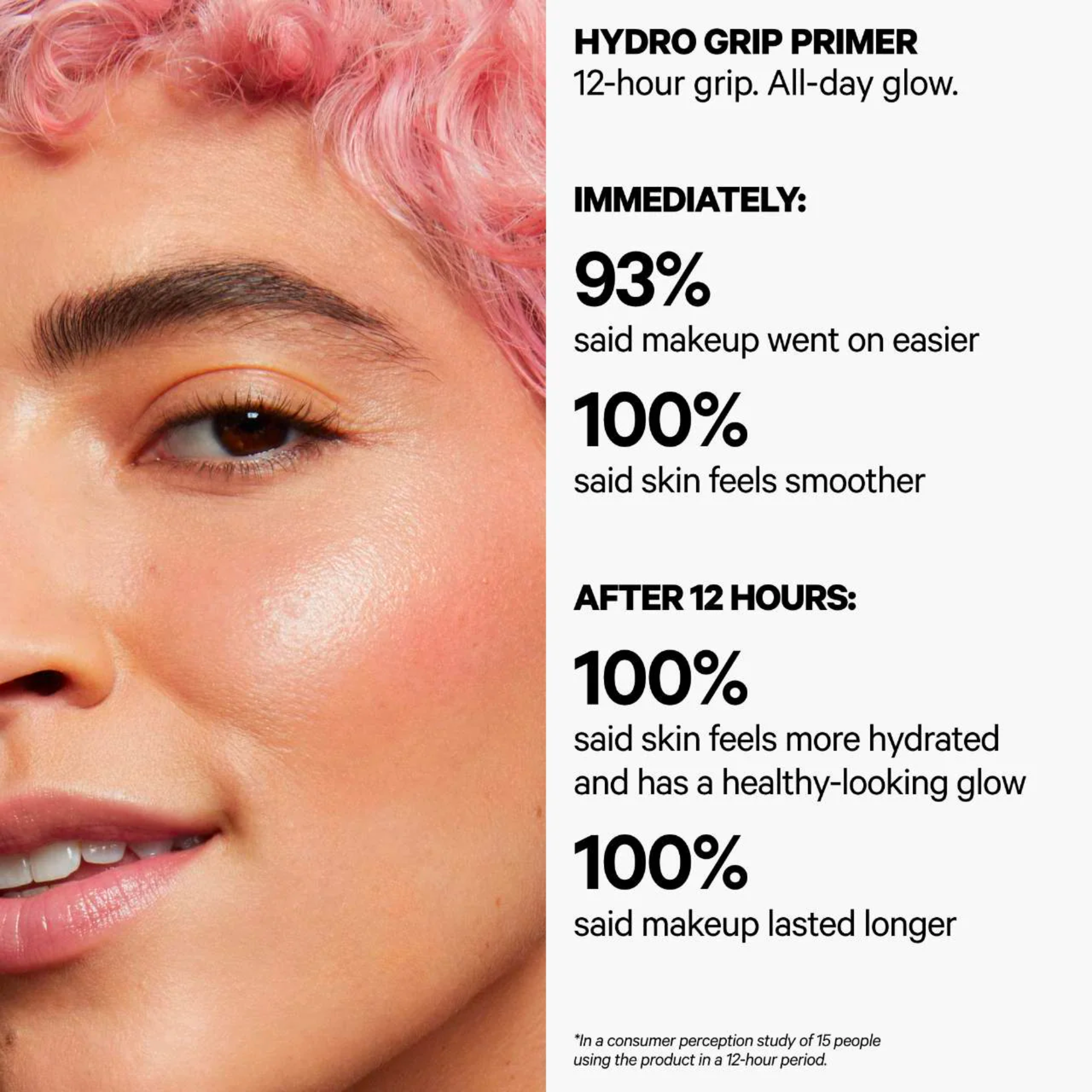 Hydro Grip Hydrating Makeup Primer with Hyaluronic Acid + Niacinamide