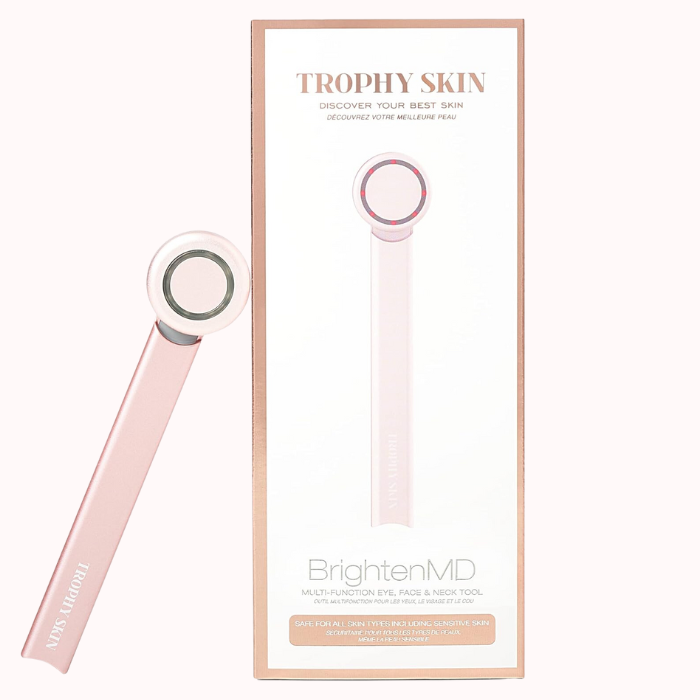 Thorpy Skin Brightenmd: dispositivo facial portátil de microcorriente 4 en 1 con terapia de luz roja