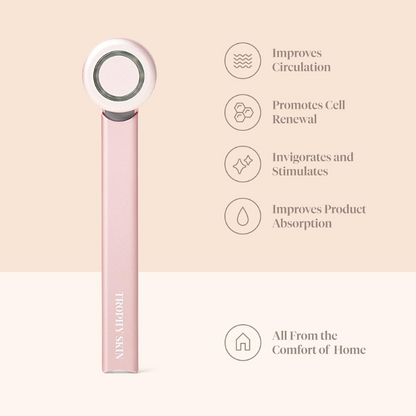 Thorpy Skin Brightenmd: dispositivo facial portátil de microcorriente 4 en 1 con terapia de luz roja