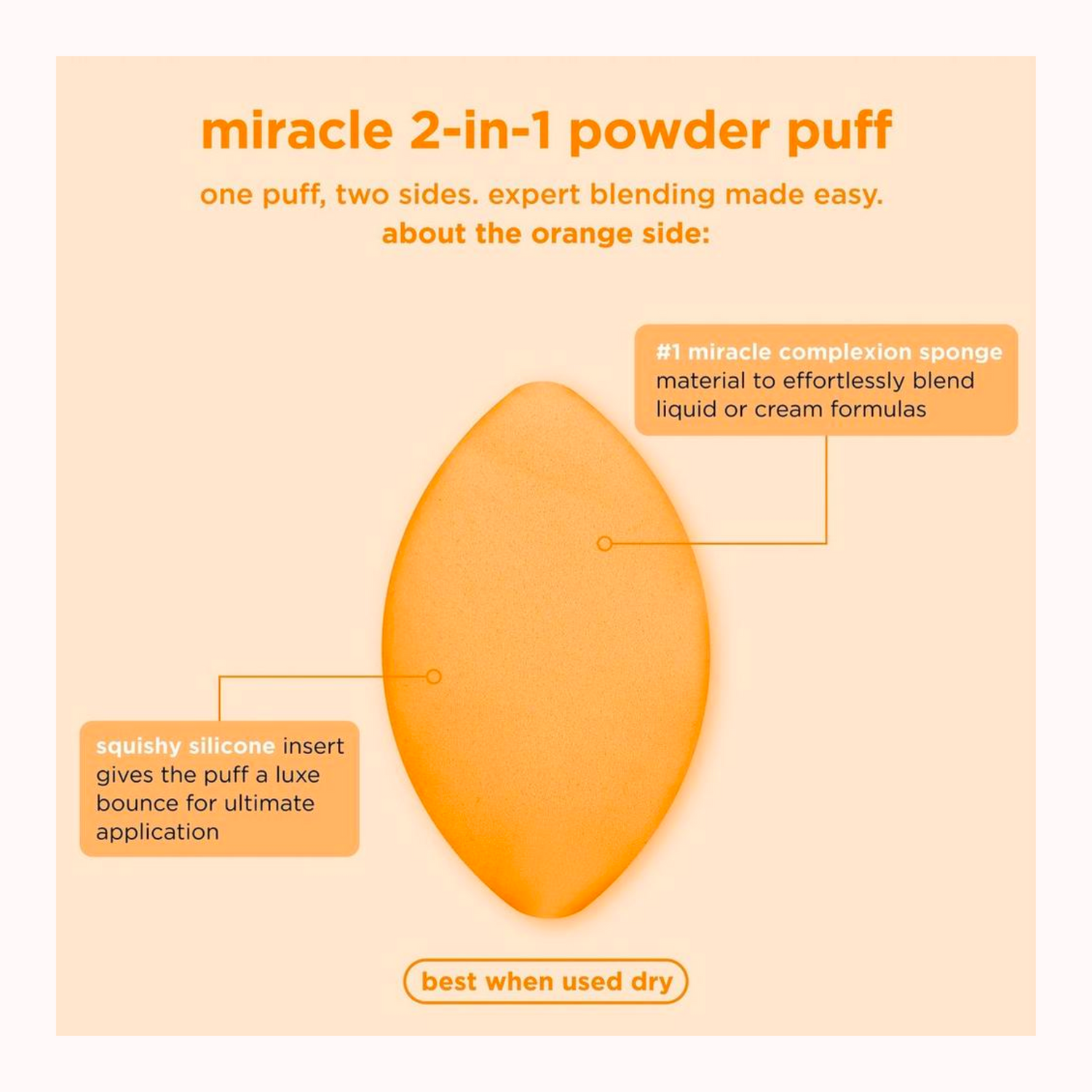 Comprar Real Techniques - Borla multiusos de doble cara Miracle 2-in-1  Powder Puff
