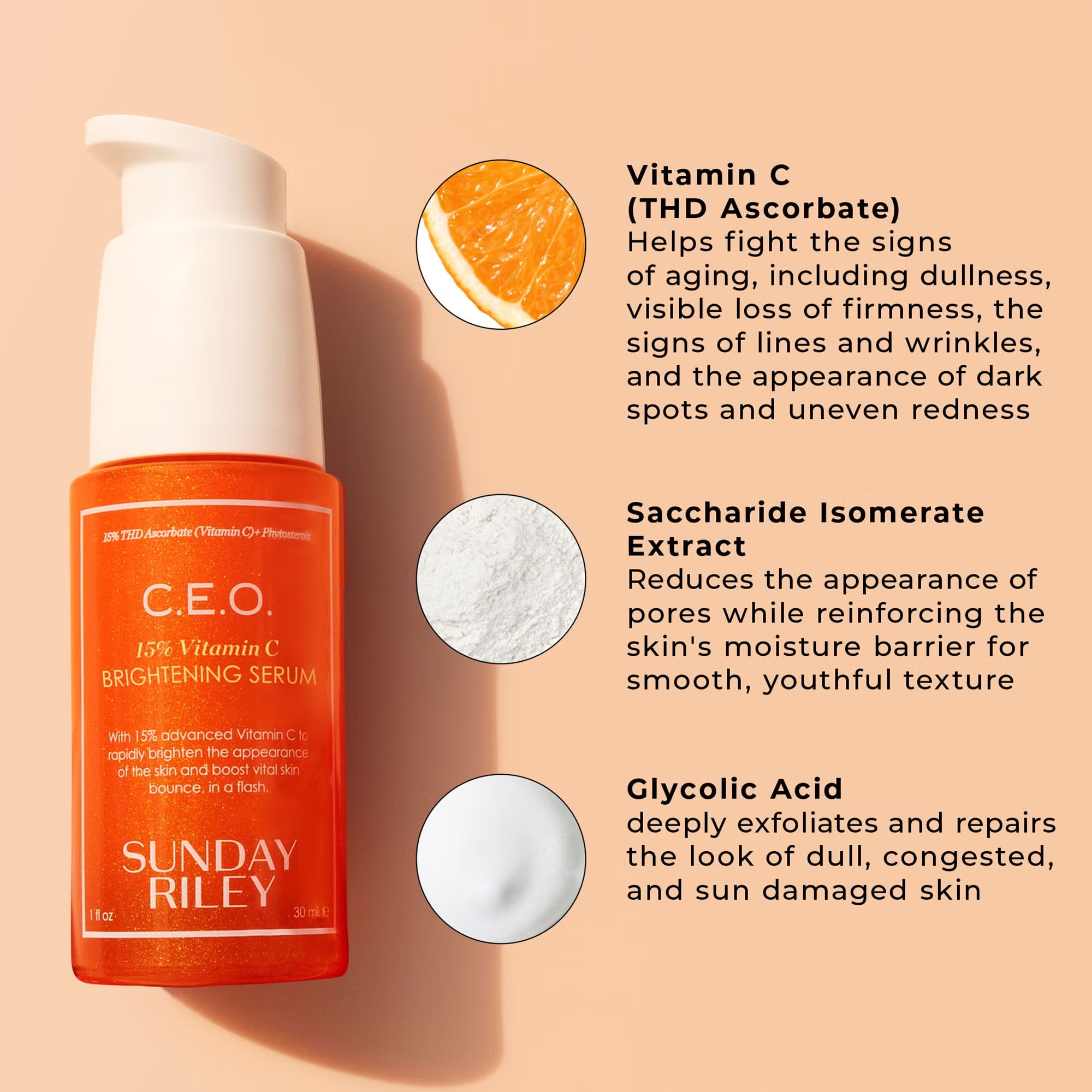 C.E.O. 15% Vitamin C Brightening Serum