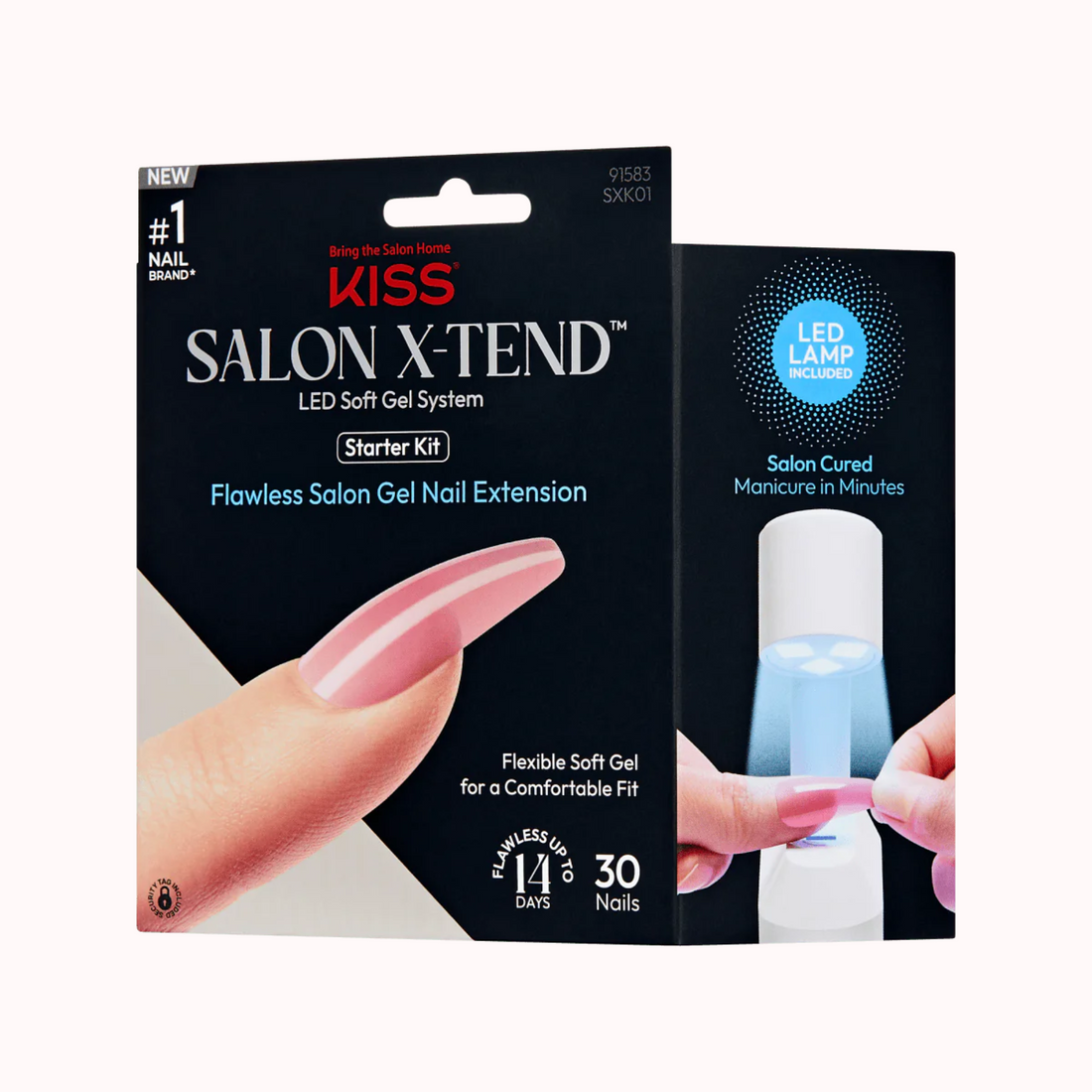 SALON X-TEND LED SOFT GEL SYSTEM STARTER KIT Tone