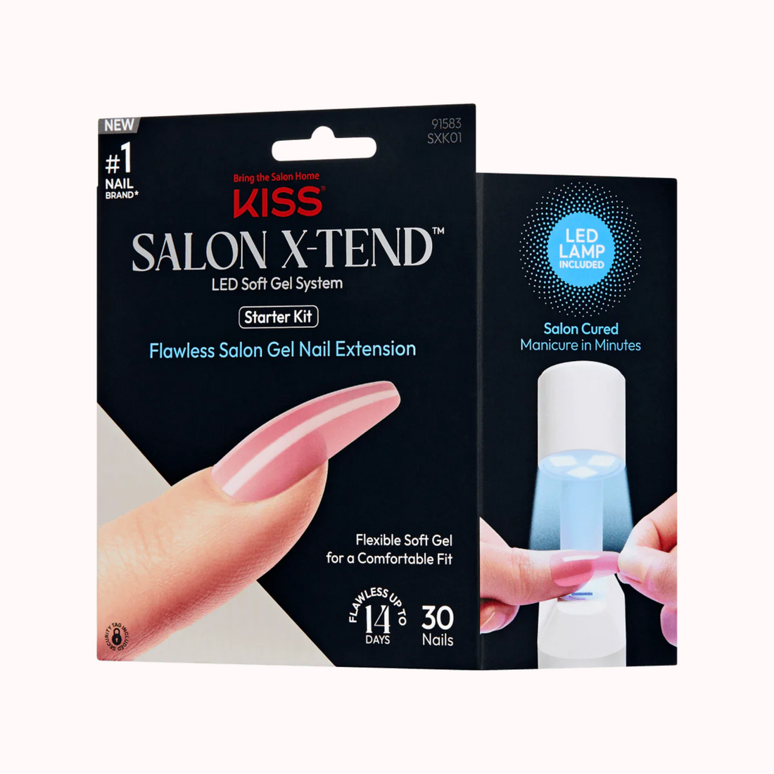 SALON X-TEND LED SOFT GEL SYSTEM STARTER KIT  Tone