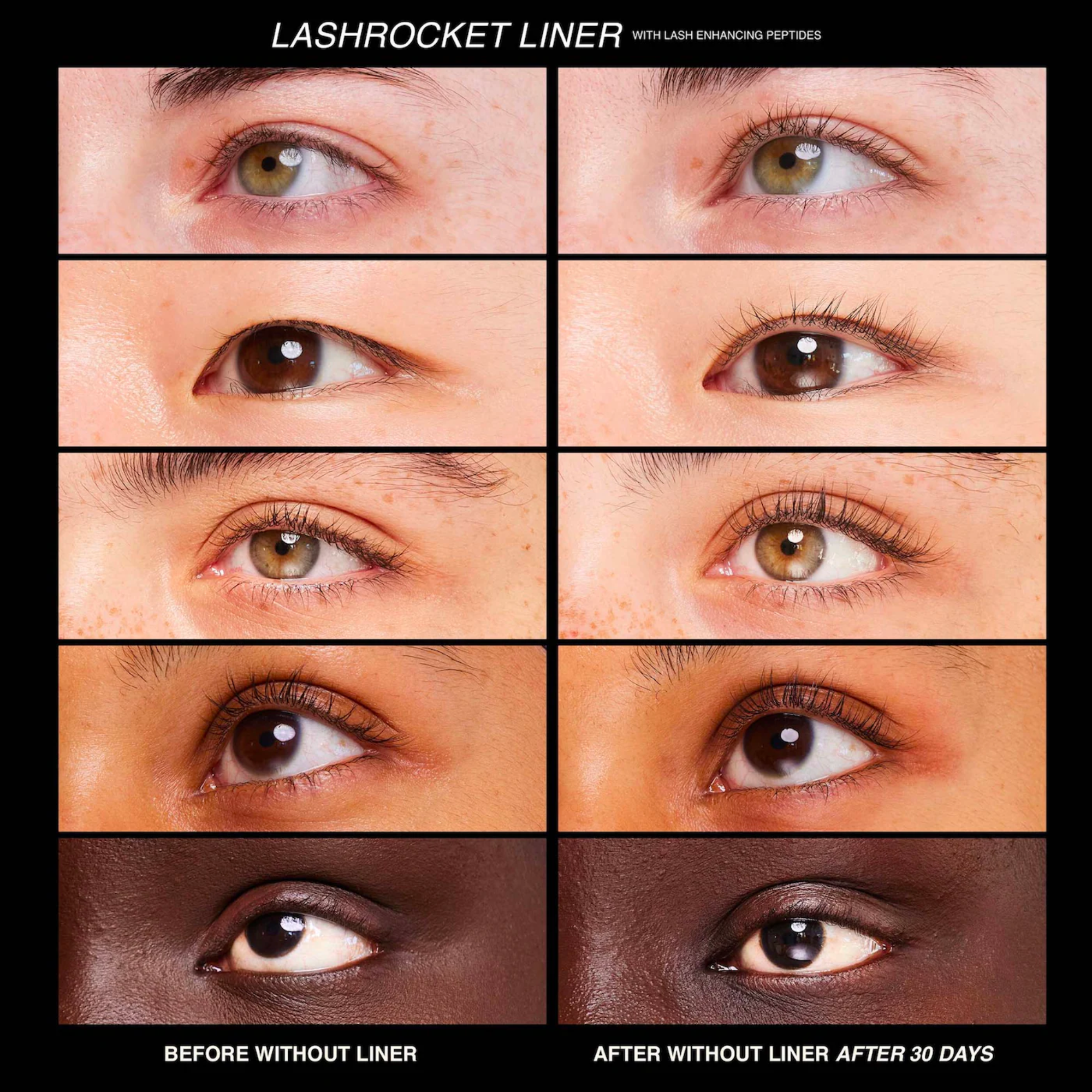 Lashrocket Liquid Liner with Lash Enhancing Peptides