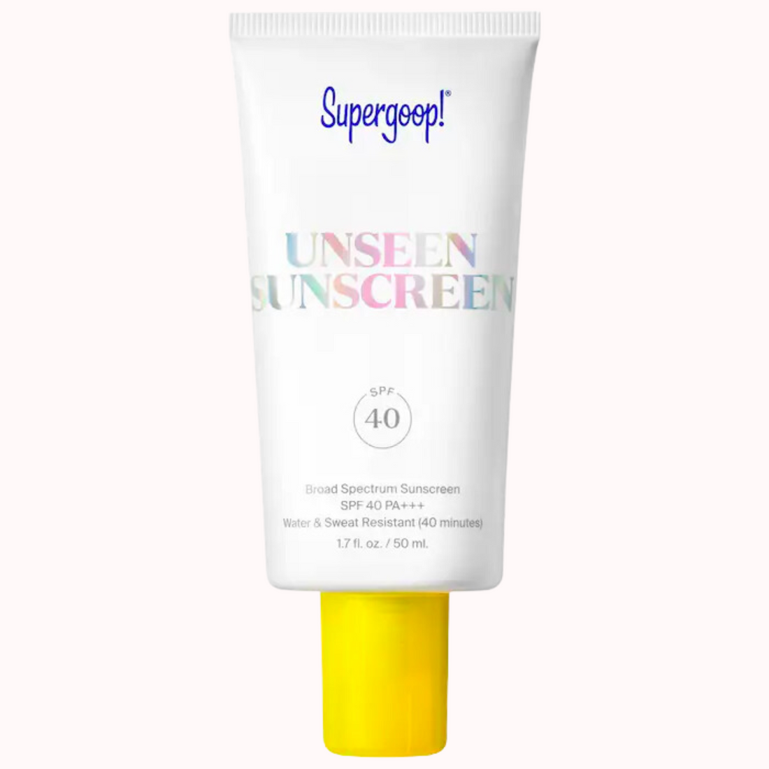Unseen Sunscreen SPF 40 PA+++ resistente al sudor y al agua