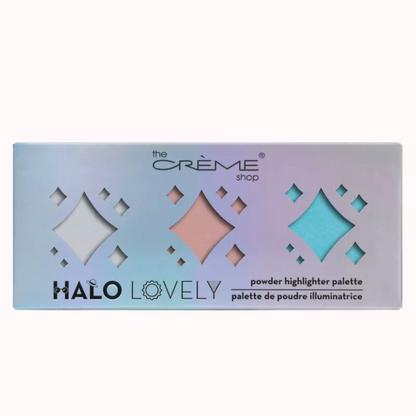 Halo, Lovely Palette Powder Highlighter Palette Omega