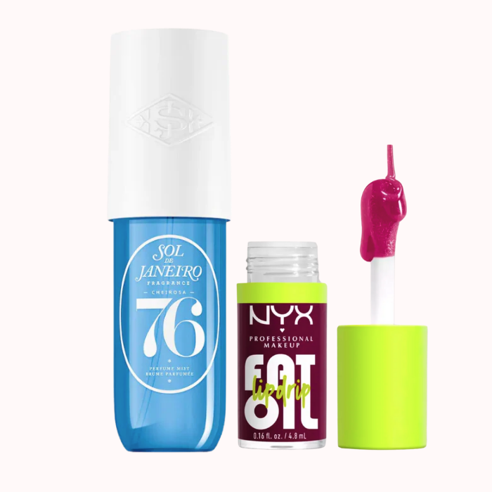 Set Sol de Janeiro + Lip Oil Nyx