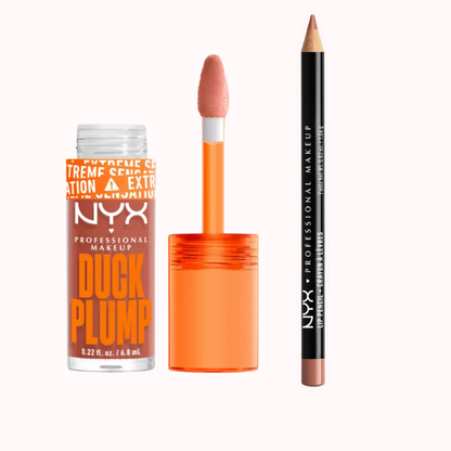 Lip combo Nyx Professional Makeup  (Lip Gloss + Lip Liner)