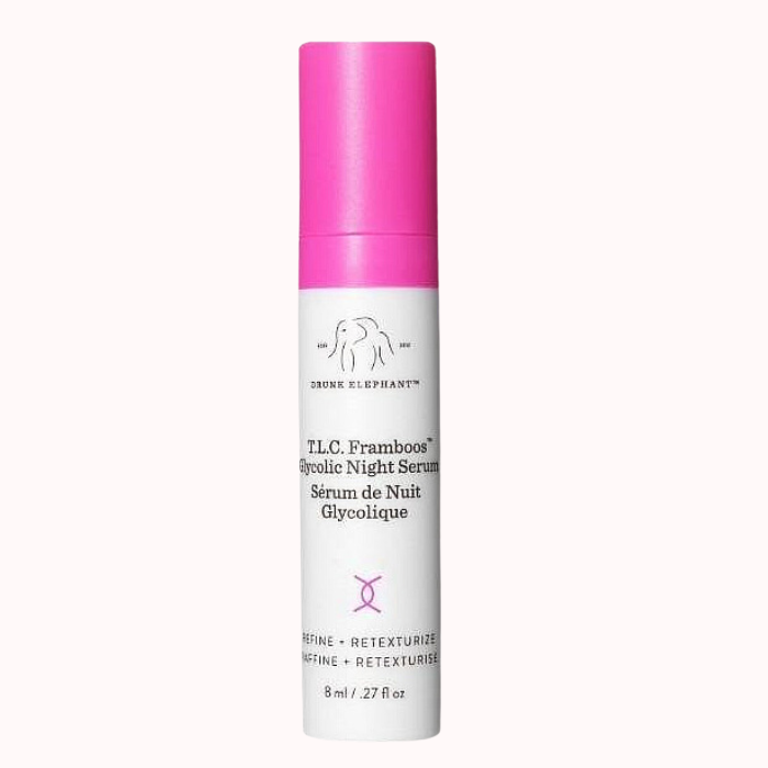 T.l.C. Framboos™ Travel Size Glycolic Night Serum 8ml (Suero de ácido glicólico)