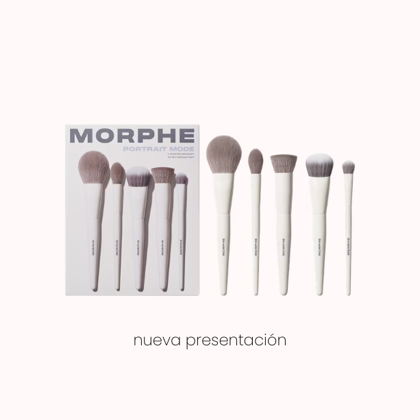 Face The Beat 5 Piece Face Brush Collection + Bag