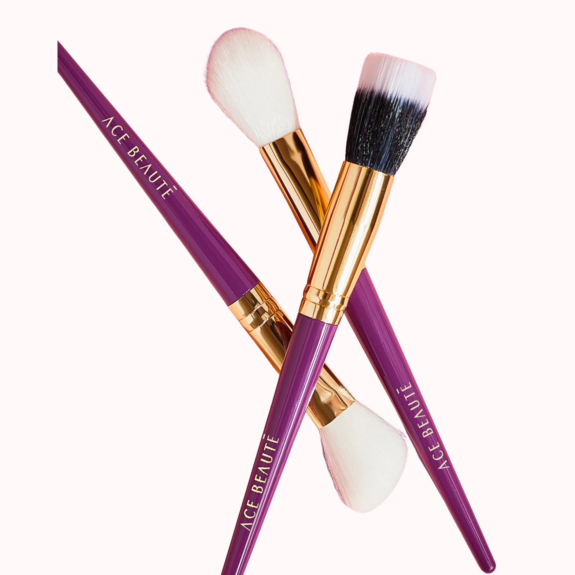 3 Piece Face Brush Set