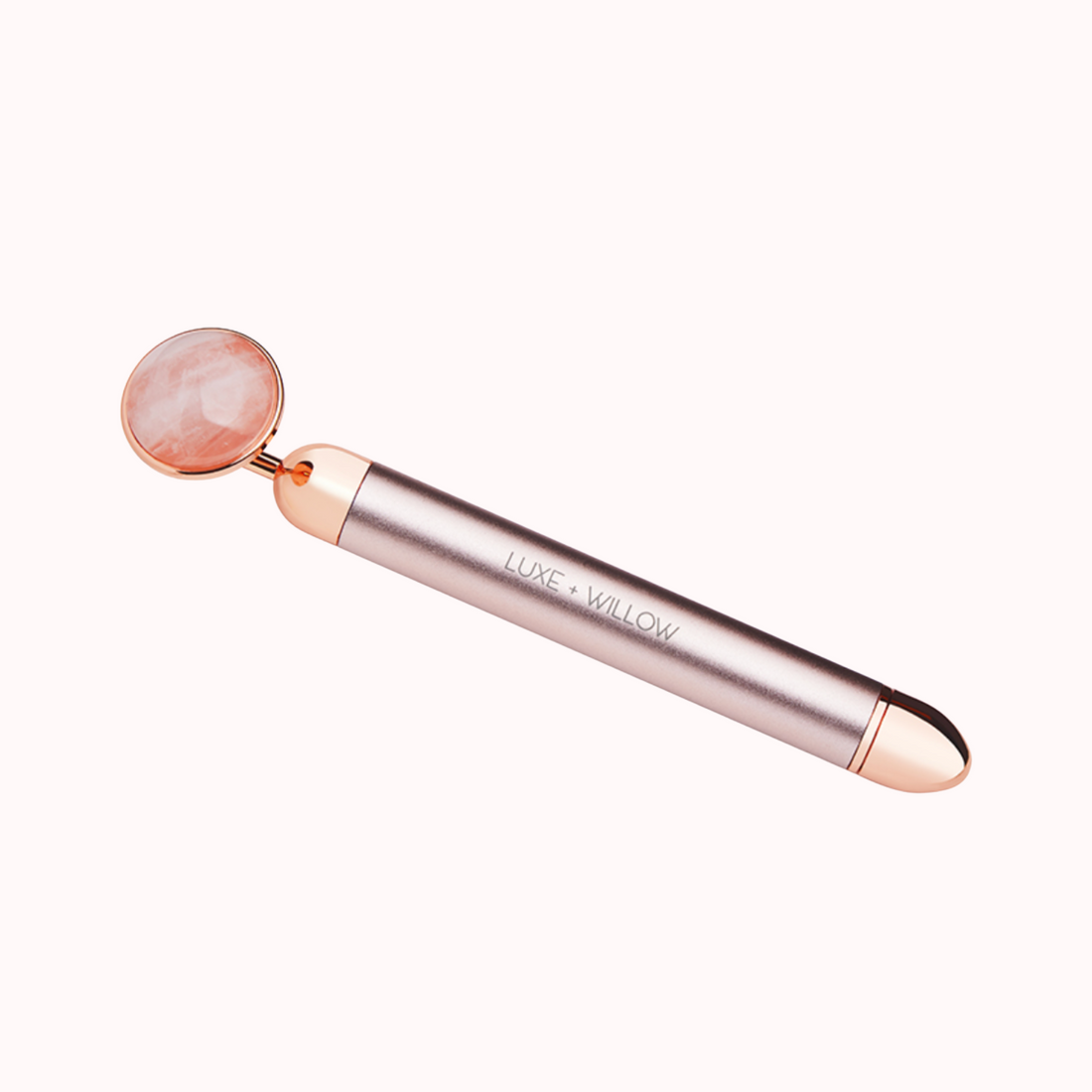 Phoenix Rose Quartz Stone Vibrating Facial Massager (Masajeador facial vibratorio con piedra de cuarzo rosa Phoenix)