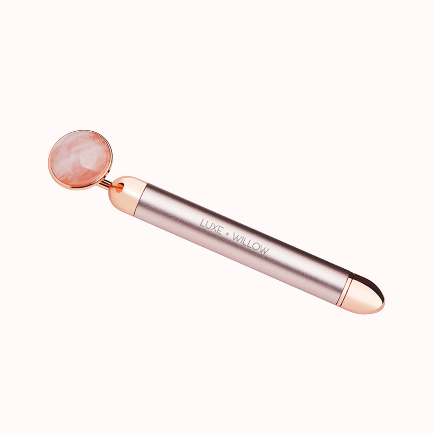 Phoenix Rose Quartz Stone Vibrating Facial Massager