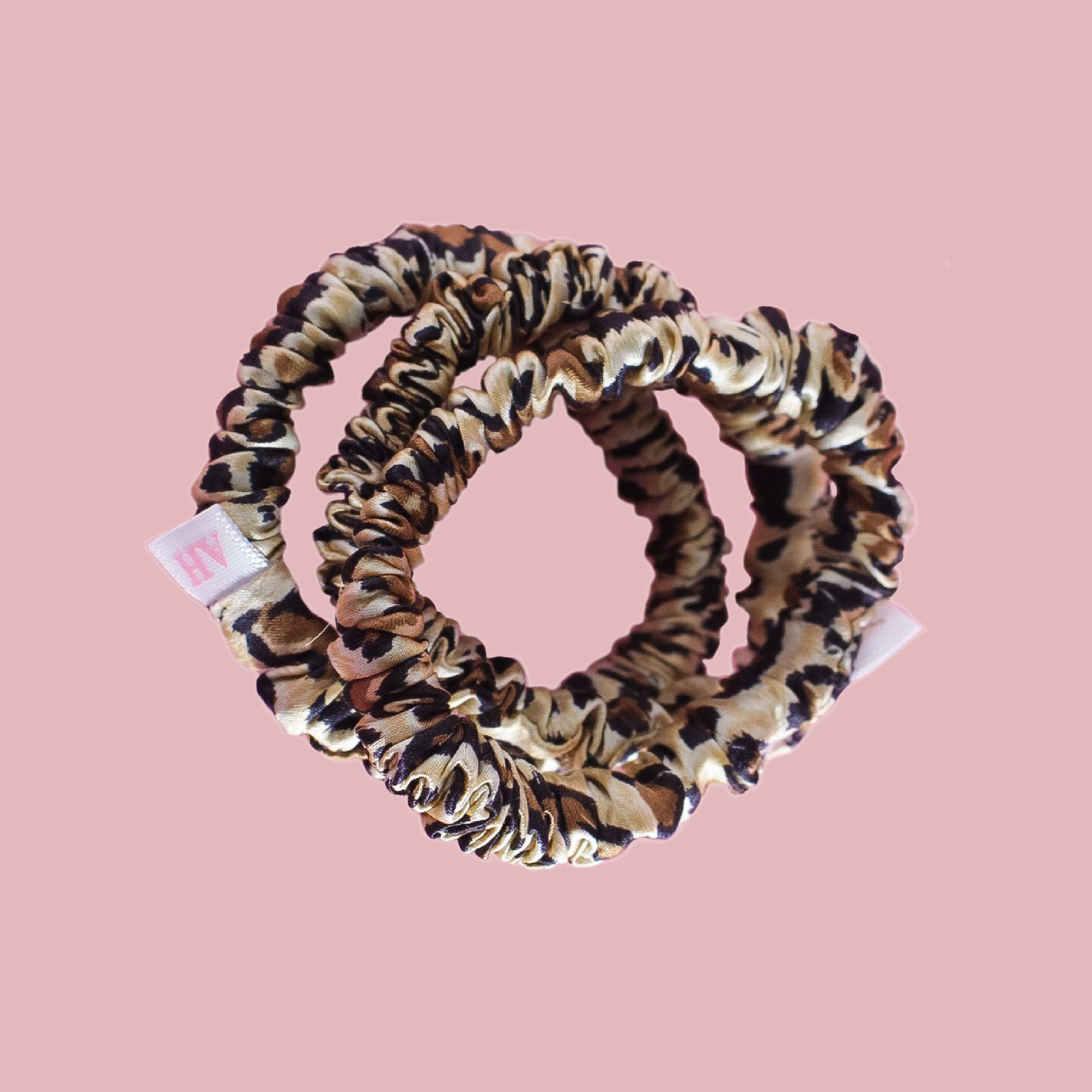 POSH SILK SCRUNCHIES PETITE