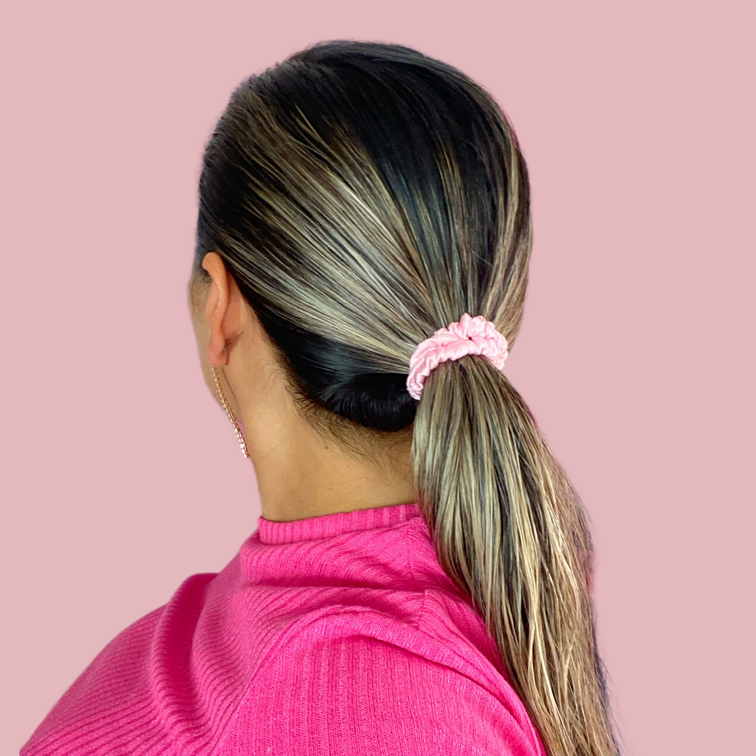 POSH SILK SCRUNCHIES PETITE