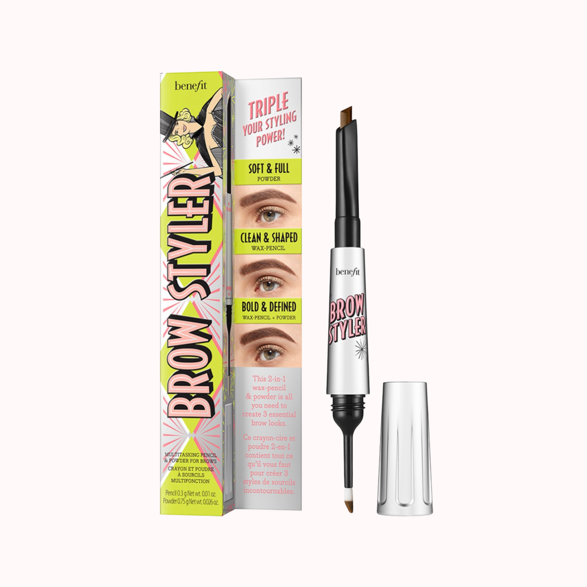 Brow Styler Multitasking Pencil &amp; Powder For Brows