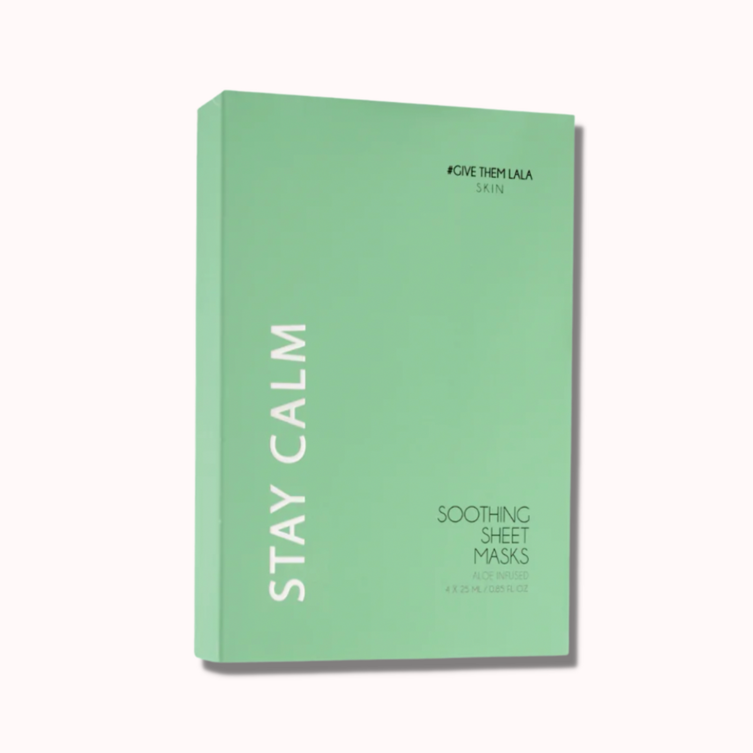 STAY CALM SOOTHING SHEET MASKS 4 X 25ML